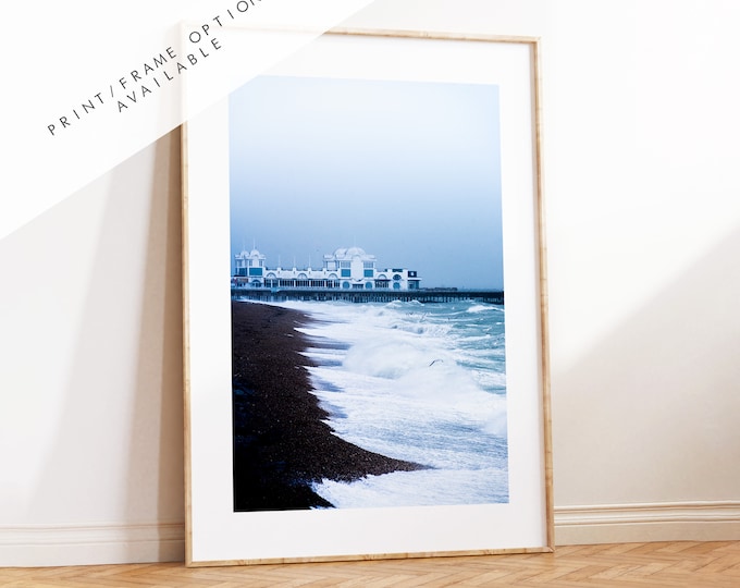 Southsea Storms - Photography Print - Portsmouth and Southsea Prints - Wall Art -  Frame and Canvas Options - Portrait