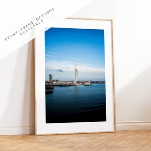 Spinnaker Tower - Photography Print - Portsmouth and Southsea Prints - Wall Art -  Frame and Canvas Options - Portrait