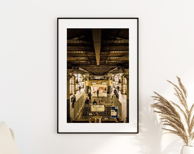 Paris Metro Station - Paris Photography Print - Fine Art Photography - Paris Wall Art - Paris - Print - Poster - Paris Art Print - Modern