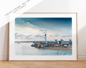 Portsmouth Print - Photography Print - Portsmouth and Southsea Prints - Wall Art -  Frame and Canvas Options - Landscape
