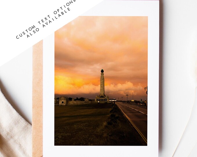 Southsea Seafront Greeting Card - Portsmouth and Southsea Photography Greeting Cards - Envelope Included - Birthday - Wedding - Anniversary