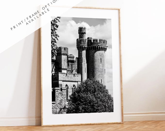 Arundel Photography Print - West Sussex Photography Prints - Wall Art -  Frame and Canvas Options - Portrait  - UK