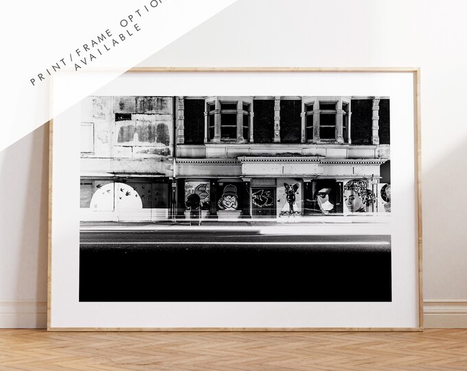 Southsea Streets - Photography Print - Portsmouth and Southsea Prints - Wall Art -  Frame and Canvas Options - Landscape - BW