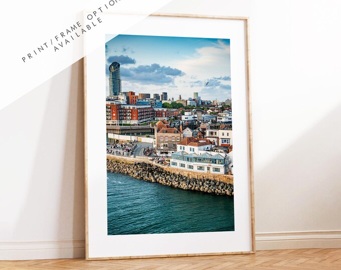Old Portsmouth - Photography Print - Portsmouth and Southsea Prints - Wall Art -  Frame and Canvas Options - Portrait