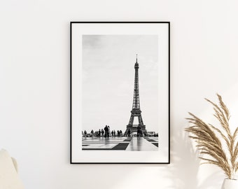 Trocadero Black and White Print -Paris Photography Print - Fine Art Photography - Paris Wall Art - Paris - Print - Poster - Paris Art Print