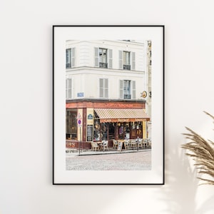 Paris Bistrot Print - Paris Photography Print - Fine Art Photography - Paris Wall Art - Paris - Print - Poster - Paris Art Print - Cafe Art
