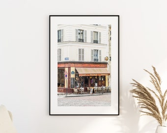 Paris Bistrot Print - Paris Photography Print - Fine Art Photography - Paris Wall Art - Paris - Print - Poster - Paris Art Print - Cafe Art