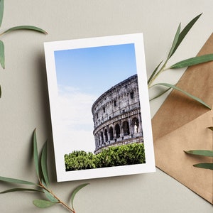 Wenskaart Rome - Wenskaart - Blanco binnenkant - Verjaardag - Jubileum - Moederdag - Vaderdag - Feestdag - Wenskaart