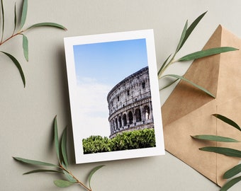 Rome Greeting Card - Greeting Card - Blank Inside - Birthday - Anniversary - Mothers Day - Fathers Day - Holiday - Greetings Card