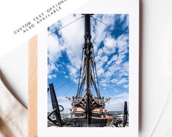 Victory Greeting Card - Portsmouth and Southsea Photography Greeting Cards - Envelope Included - Birthday - Wedding - Anniversary