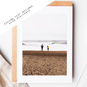 Tarjeta de felicitación de Eastney Beach - Tarjetas de felicitación con fotografía de Portsmouth y Southsea - Sobre incluido - Cumpleaños - Boda - Aniversario