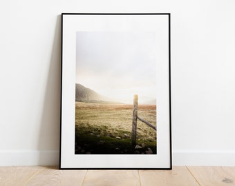 Snowdonia Photography Print - Rustic Landscape Photography - Mountain Landscape - Snowdon - Fine Art Photography - Snowdonia Print - Gift