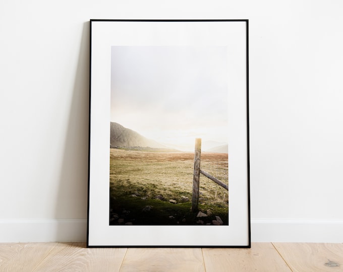 Snowdonia Photography Print - Rustic Landscape Photography - Mountain Landscape - Snowdon - Fine Art Photography - Snowdonia Print - Gift