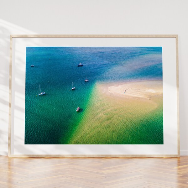 Langstone Harbour - Photography Print - Portsmouth and Southsea Prints - Wall Art -  Frame and Canvas Options - Landscape - Aerial