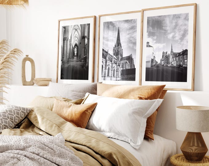 Chichester Print Set x3 - Prints or Framed Prints - Print Set of Three - Chichester Photography Prints - West Sussex Photography
