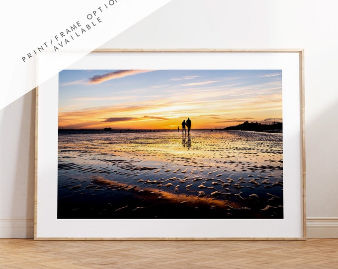 Southsea Beach - Photography Print - Portsmouth and Southsea Prints - Wall Art -  Frame and Canvas Options - Landscape