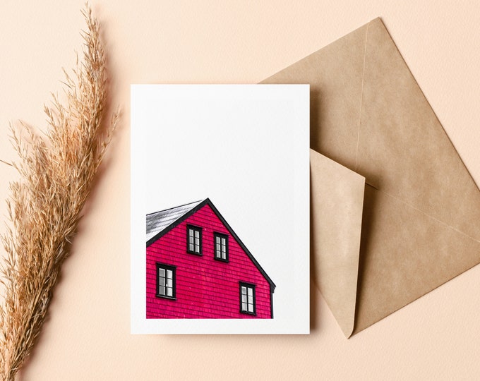 Scandinavian Greeting Card - Christmas Greeting Card - Greeting Card - Blank Inside - Holidays - Christmas - Nature - Snow - Xmas - Gift