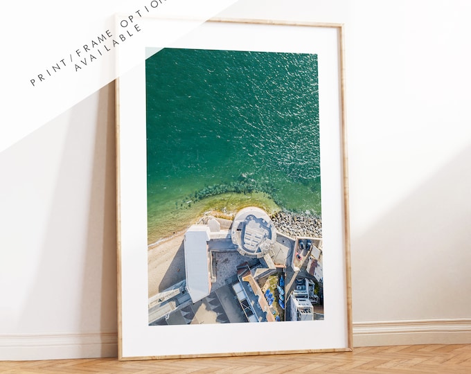 Round Tower - Photography Print - Portsmouth and Southsea Prints - Wall Art -  Frame and Canvas Options - Portrait - Aerial