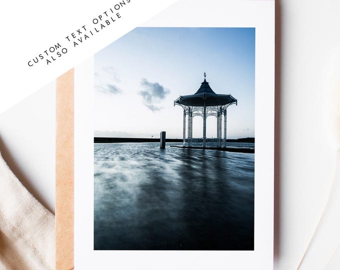 Southsea Bandstand Greeting Card - Portsmouth and Southsea Photography Greeting Cards - Envelope Included - Birthday - Wedding - Anniversary