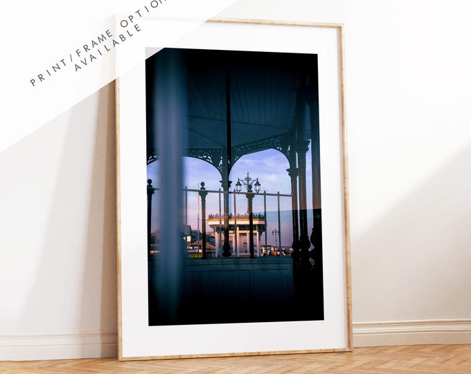 Southsea Promenade - Photography Print - Portsmouth and Southsea Prints - Wall Art -  Frame and Canvas Options -  Portrait
