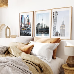 Manhattan Print Set - Print Set of Three - Modern Photography Prints  - Contemporary - Fine Art Photography - New York Print Set