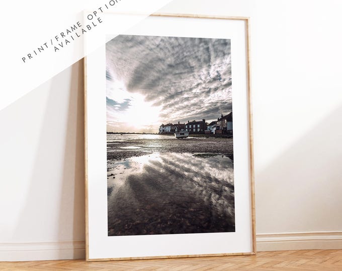 Bosham Photography Print - West Sussex Photography Prints - Wall Art -  Frame and Canvas Options - Portrait  - UK