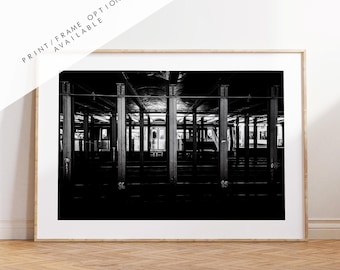 New York Subway Print - New York Print - Fine Art Photography Print - New York Photography - Black and White - New York Poster  - Subway