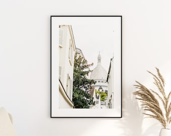 Montmarte Streets - Paris Photography Print - Fine Art Photography - Paris Wall Art - Paris - Print - Poster - Paris Art Print - Sacre Coeur