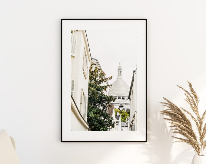 Montmarte Streets - Paris Photography Print - Fine Art Photography - Paris Wall Art - Paris - Print - Poster - Paris Art Print - Sacre Coeur