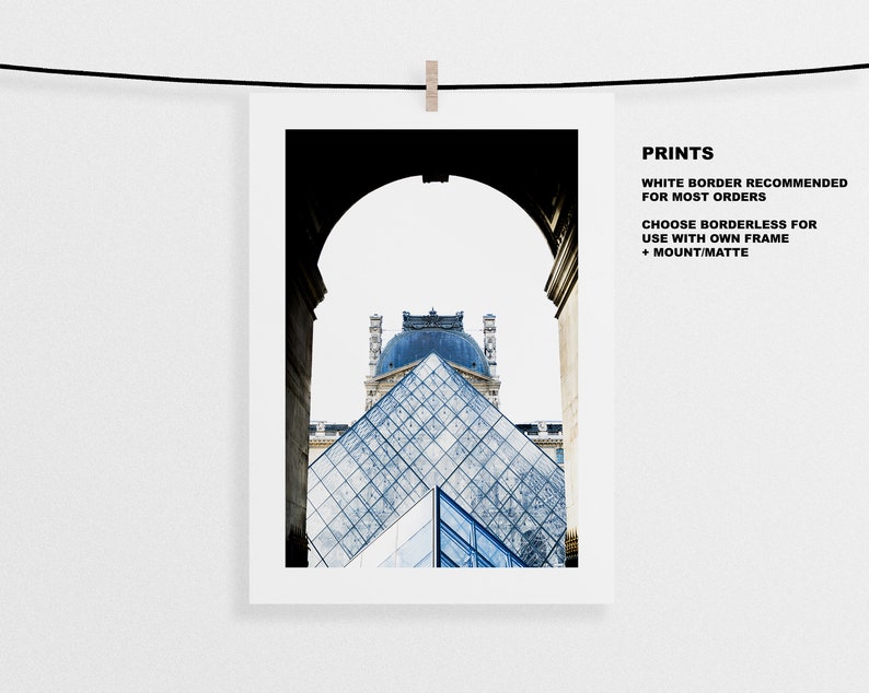 Louvre - Paris Photography Print - Fine Art Photography - Paris Wall Art - Paris - Print - Poster - Paris Art Print - Paris Home Decor image 3