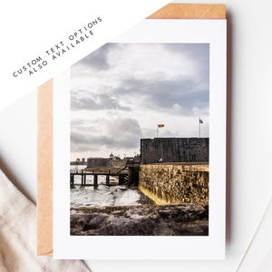Tarjeta de felicitación con torre cuadrada - Tarjetas de felicitación con fotografía de Portsmouth y Southsea - Sobre incluido - Cumpleaños - Boda - Aniversario