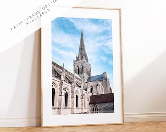 Chichester Print - West Sussex Photography Prints - Wall Art -  Frame and Canvas Options - Portrait  - UK