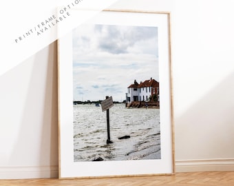 Bosham Photography Print - West Sussex Photography Prints - Wall Art -  Frame and Canvas Options - Portrait  - UK