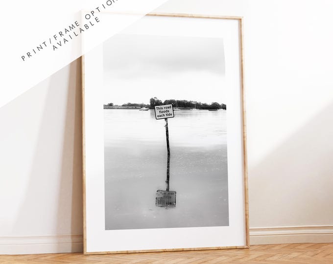 Bosham Photography Print - West Sussex Photography Prints - Wall Art -  Frame and Canvas Options - Portrait  - UK