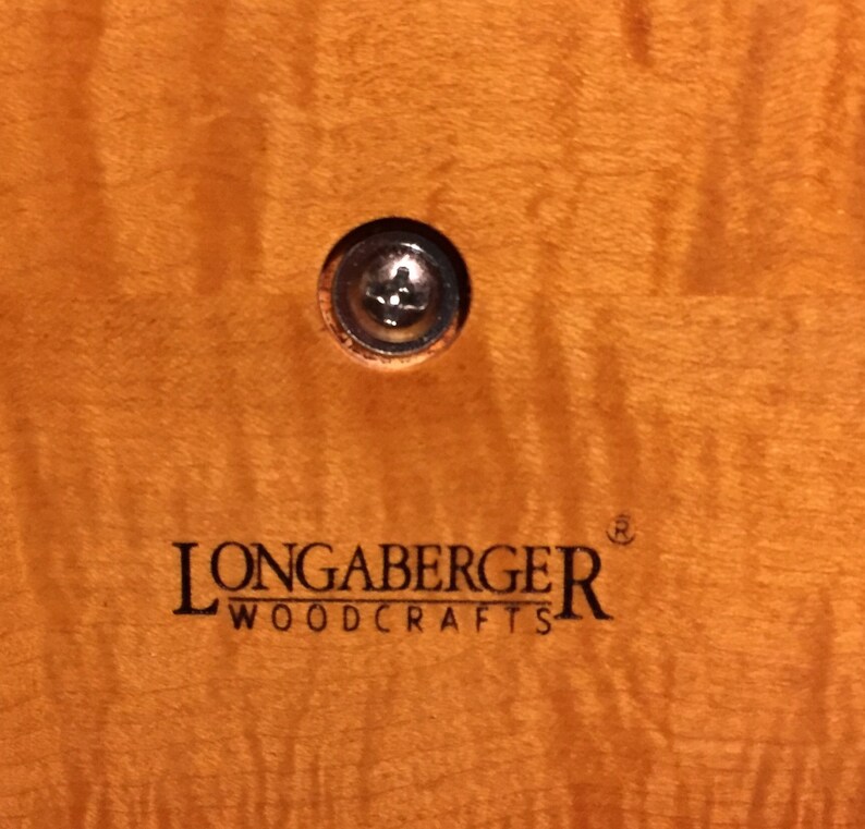 Longaberger Crescent Basket Lid