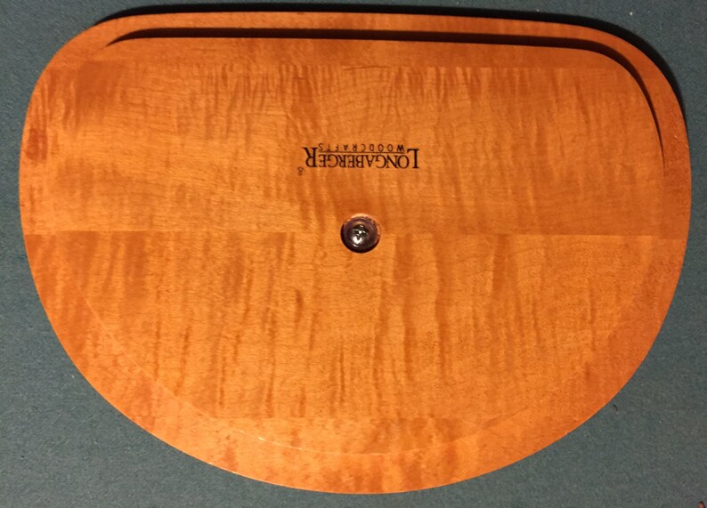 Longaberger Crescent Basket Lid