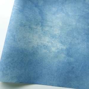 Denim Blue Printed Aida Cloth 14 / 16 / 18 / 20 Ct