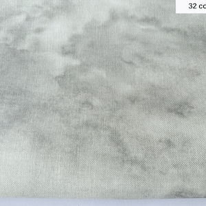 Grey Mist 32 Ct Linen Printed Cross Stitch Fabric