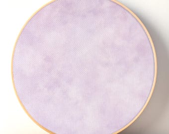 Pastel Pink Aida Cloth, Printed Cross Stitch Fabric, 14 / 16 / 18 / 20 Count