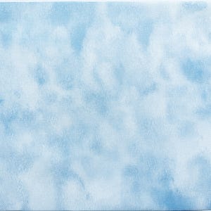 Sky Blue Cross Stitch Fabric, Printed Aida Cloth, 14 / 16 / 18 / 20 Count image 3