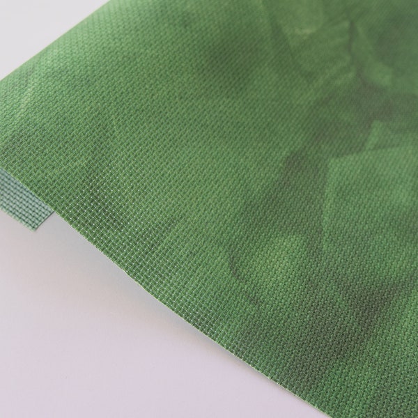 16 Count Green Aida Fabric Etsy