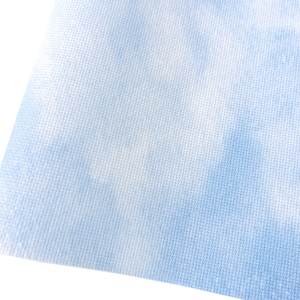 Sky Blue Cross Stitch Fabric, Printed Aida Cloth, 14 / 16 / 18 / 20 Count