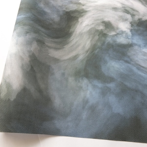 Tissu Aida marbré gris/bleu 14 / 16 / 18 / 20 ct