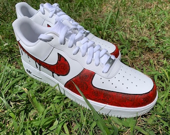 air force 1 with roses