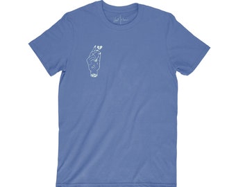 Impresión de diseño personalizado de camiseta de escamas oceánicas