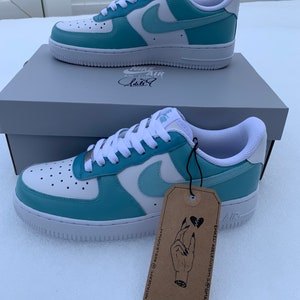 Mens Blue Air Force 1 Shoes.