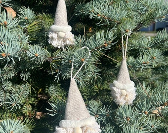 Adorno colgante de gnomos navideños hecho a mano, regalo de 2022