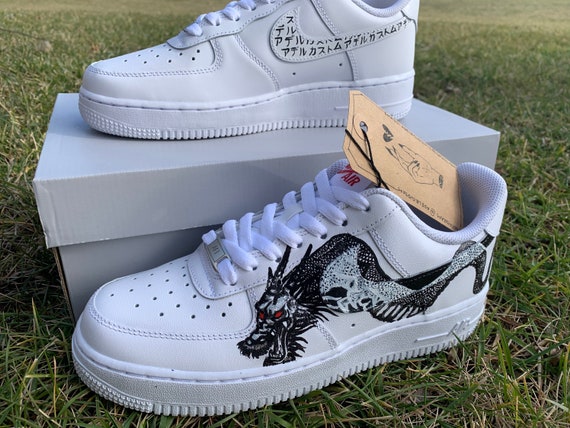 Custom Dragon Ocean Japanese Art Style 