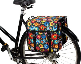 BikyBag Classic CE - Fashion Colourful Bicycle Double Panniers., Cycle, Bike, Women's - Men's