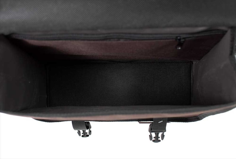BikyBag Classic CS Doppelpacktaschen – Gepäckträgertasche mit Modischem Muster (26L) Bild 11
